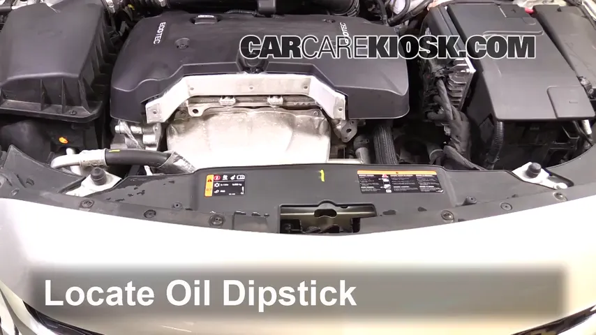 2016 Chevrolet Malibu Limited LT 2.5L 4 Cyl. Oil Check Oil Level